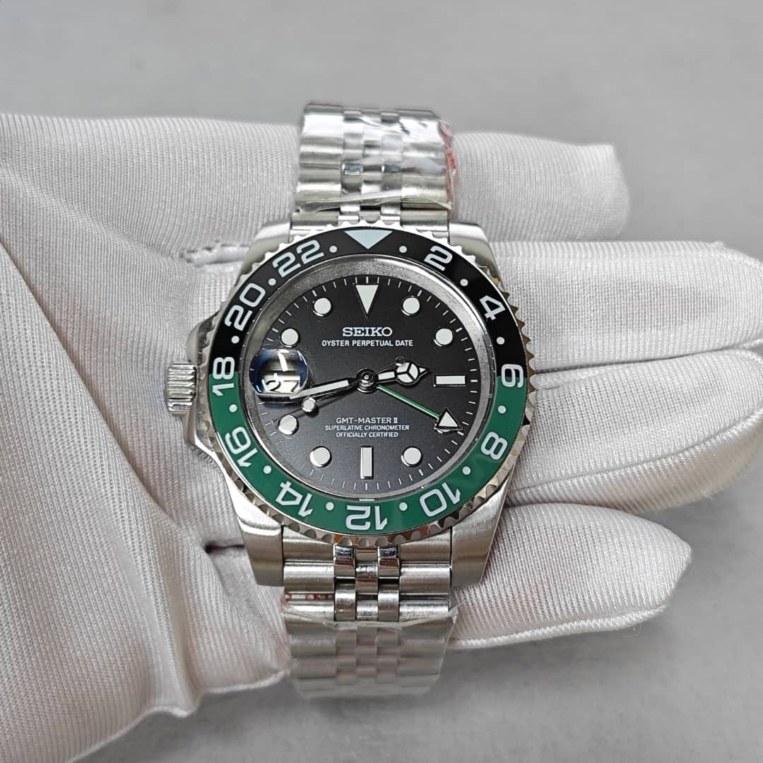 Sprite LHD GMT - Jubilee Bracelet - NH34 Automatic Movement