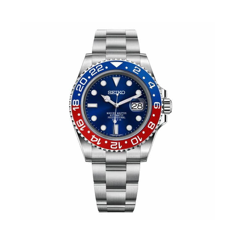 Pepsi Blue Dial GMT - Sport Bracelet - NH34 Automatic Movement